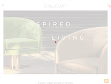 Tablet Screenshot of blueloft.com